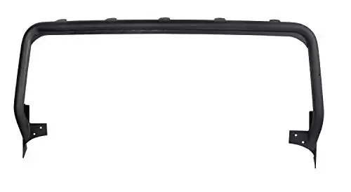 Rugged Ridge | Light Bar, Windshield Mounted, Textured Black | 11232.21 | Fits 2007-2018 Jeep Wrangler JK