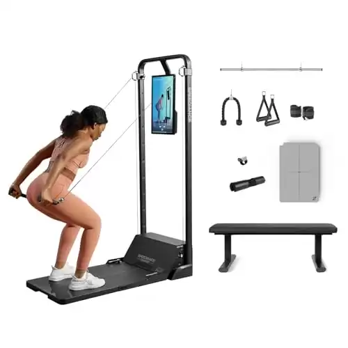 Speediance All-in-One Smart Home Gym, Smart Fitness Trainer Equipment, Total Body Resistance Training Machine, Strength Training Machine-Works