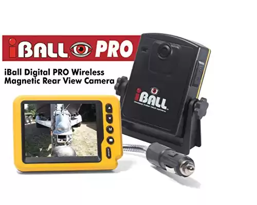 Iball Digital Pro Wireless Magnetic Trailer Hitch Rear View Camera